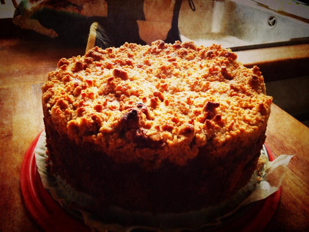 Apfelkuchen mit Mandeln und ganz viel Liebe