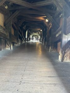 Holzbrücke Bad Säckingen - Stein