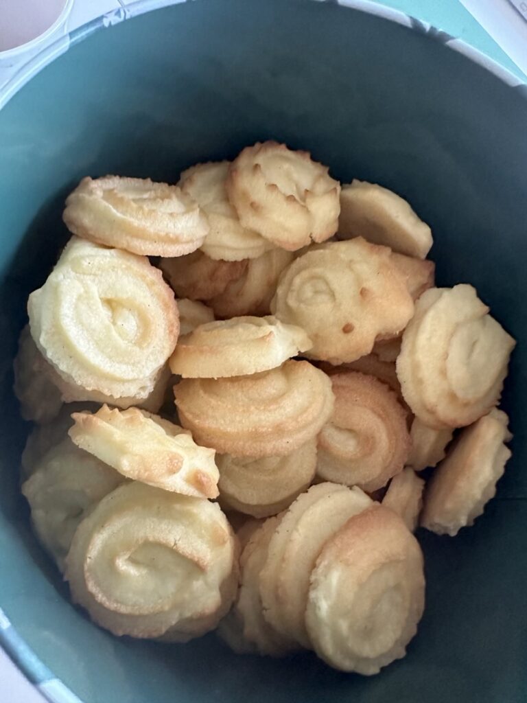 vanillekränze in der dose